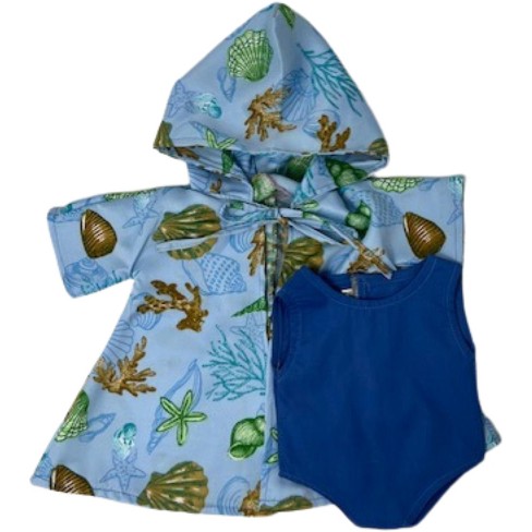 Doll Clothes Superstore Handmade Bathing Suit And Cover Up Fits 15 16 Inch Cabbage Patch Kid Dolls Target