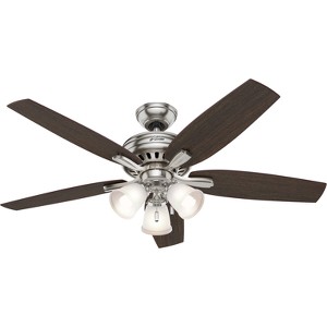 52" Newsome Ceiling Fan (Includes Light Bulb) - Hunter - 1 of 4