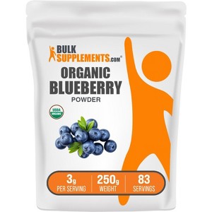 BulkSupplements Organic Blueberry Powder - 1 of 4