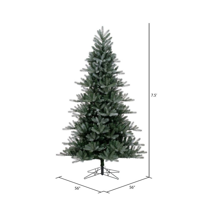 Vickerman Artifical Frosted Danbury Spruce Christmas Tree, 3 of 6