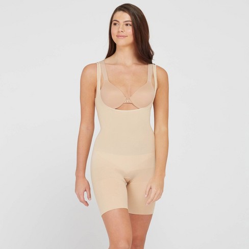 ASSETS by SPANX Women's Remarkable Results All-In-One Body Slimmer - Light  Beige S