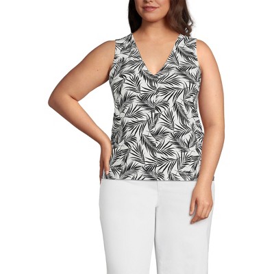 Lands' End Women's Lightweight Jersey Tank Top