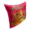 Warner Bros. Scooby-Doo Merry Munchies Throw Pillow 18x18 Inches - 2 of 2