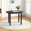 Tangkula 43" Wooden Dining Table w/Rubber Wood Legs for 2-4 People Load 260 LBS - 2 of 4
