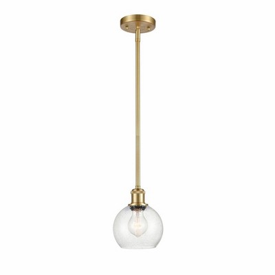 Athens - 1 Light Mini Pendant In Industrial Style-7.88 Inches Tall and 6 Inches Wide