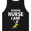 Men's - Dr. Seuss - School Nurse I Am Sam I Am Graphic Tank Top - 2 of 4