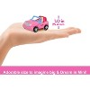 Barbie Mini BarbieLand Doll & Vehicle Set with 1.5" Doll, SUV & Tent Accessory - 3pc - 4 of 4
