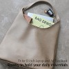 Hobo Bags for Women Soft Vegan Leather Shoulder Handbag Slouchy Tote Purses (Nude) - 3 of 4