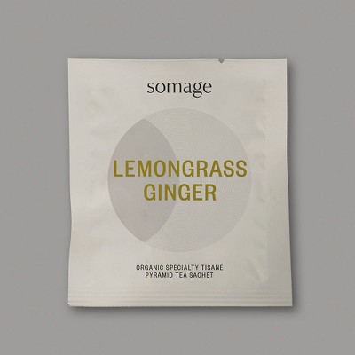 Somage Chamellia Lemongrass & Ginger Pyramid Sachet (Individually Wrapped) - 50ct