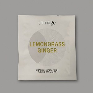 Somage Chamellia Lemongrass & Ginger Pyramid Sachet (Individually Wrapped) - 50ct - 1 of 2