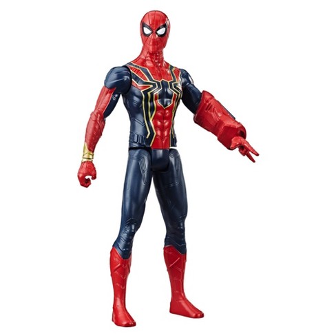 Marvel Avengers Titan Hero Series Iron Spider 12 Scale Super Hero Action Figure With Titan Hero Power Fx Port