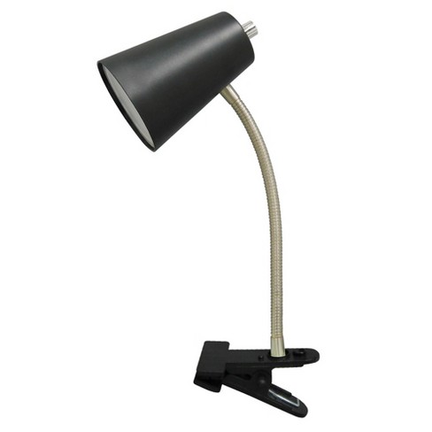 Clip Table Lamp Black (includes Light Bulb) - Room Essentials™ : Target