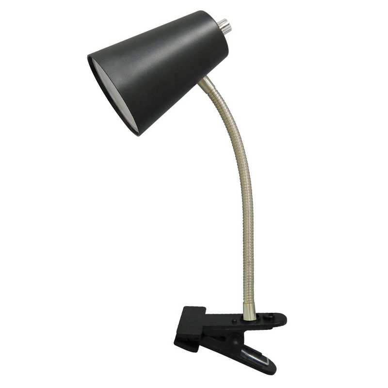 Clip Table Lamp Black (Includes LED Light Bulb) - Room Essentials&#8482;, 1 of 4