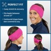 TrailHeads Women's Ponytail Headband for Winter - Moisture Wicking for Running, Sports, Workouts - 3 of 4