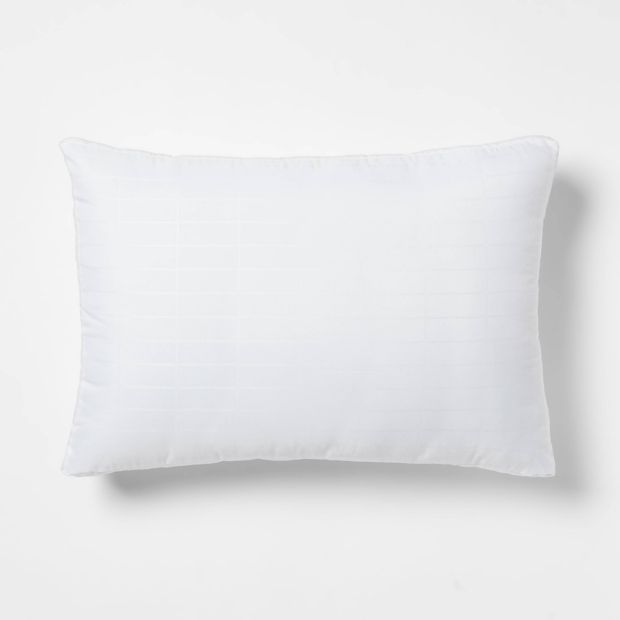 Standard/Queen Firm/Extra 1pk Firm Machine Washable Overfilled Plush Bed Pillow - Room Essentials™