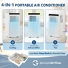 8000 BTUs Portable Air Conditioner for Room Up to 350 Sq.Ft, 3-In-1 Quiet Cooling AC Unit with Remote Control, Smart Sleep Mode - 3 of 4