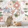 RoomMates Mr. Kate Desert Floral Peel & Stick Wallpaper: Removable Botanical PVC, Self-Adhesive, Multicolored, 28.29 Sq Ft Coverage - 3 of 4