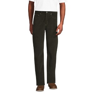 Lands' End Men's Corduroy Comfort Waist Classic Fit 5 Pocket Pant - 1 of 4