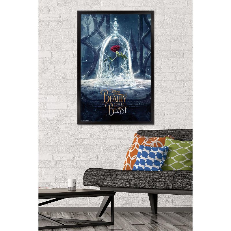Trends International Disney Beauty And The Beast - Teaser Framed Wall Poster Prints, 2 of 7