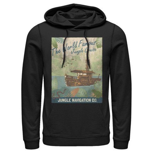 Men's Jungle Cruise La Quila Retro Poster Pull Over Hoodie - image 1 of 4