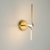 Rennnsan Droven 15" H Hardwired Liner Modern Industrial LED Dimmable Wall Sconce - 4 of 4
