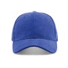 Alilang Corduroy Baseball Cap with Adjustable Strap for a Trendy Casual Look - image 4 of 4