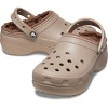 Crocs Womens Classic Platform Lined Clog Slippers - image 2 of 4