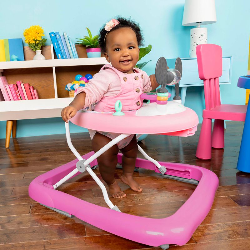 Bright Starts Minnie Mouse Tiny Trek Forever Besties 2-in-1 Walker, 6 of 16