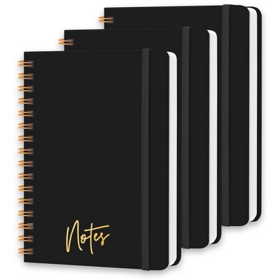 Belatt Lined Spiral Journal Notebook, A5 College Ruled Notebook for Journaling, Note-Taking, and Daily Planning, Durable Hardcover with Elegant Design
