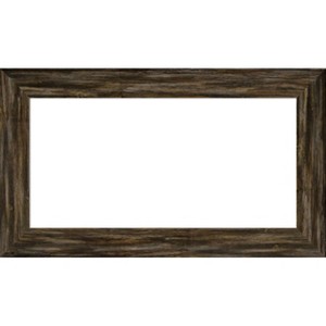Amanti Art Fencepost Brown Narrow Framed Dry Erase Magnetic Board - 1 of 4