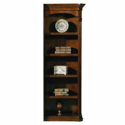 Hekman 79165 Right Pier Bookcase 7-9165 Old World Walnut Burl