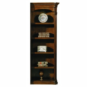 Hekman 79165 Right Pier Bookcase 7-9165 Old World Walnut Burl - 1 of 3