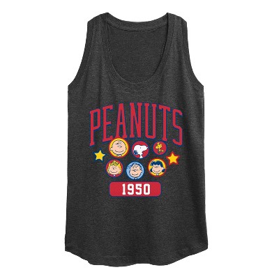 Women's - Peanuts - Peanuts Crew Athletic Graphic Racerback Tank