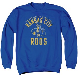 University of Missouri - Kansas City Official Umkc Roos Logo Adult Crewneck Sweatshirt - 1 of 4