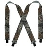 CTM Men's Elastic Clip-End 2 Inch Realtree Camo Suspenders - 3 of 4