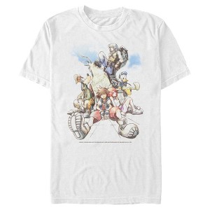 Men's Kingdom Hearts Final Mix Box Art T-Shirt - 1 of 4