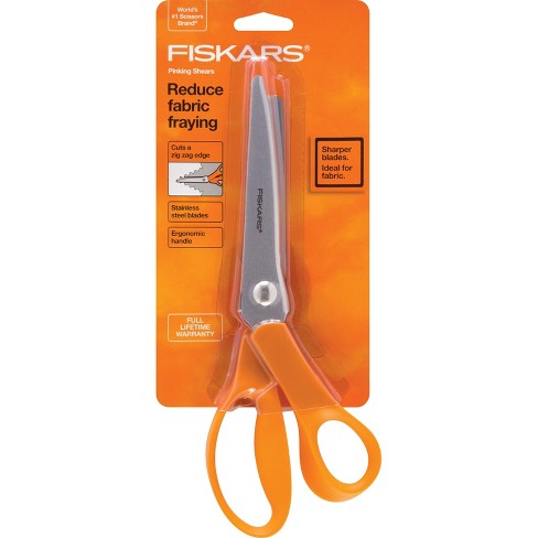 Great Choice Products Pinking Shears Scissors For Fabric, Craft Scissors  Decorative Edge, Zig Zag