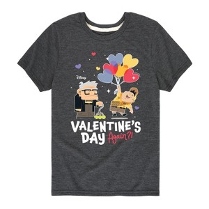 Boys' - Disney - Valentine's Day Again Short Sleeve Graphic T-Shirt - 1 of 4