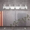 Livex Lighting Cityview 5 - Light Vanity in  Polished Chrome - 2 of 4