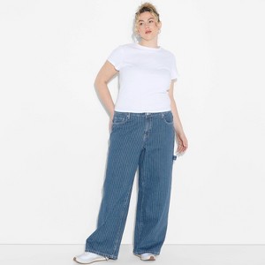 Women's Low-Rise Baggy Jeans - Wild Fable™ - 1 of 3