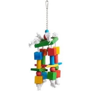 Prevue Pet Products 60955 Bodacious Bites Crazy Legs Bird Toy, Multicolor - 1 of 2