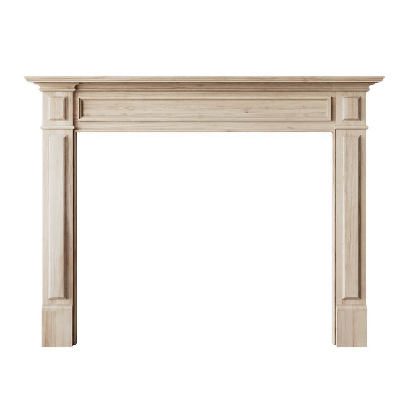 Modern Ember Riversdale Wood Mantel Surround Kit with Picture Frame Molding, 4 of 10