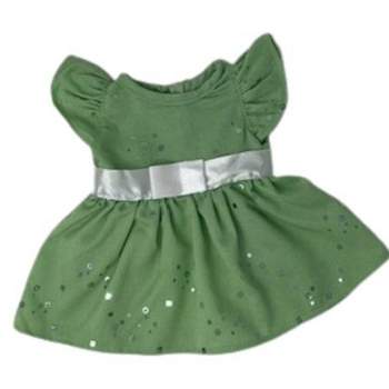 Doll Clothes Superstore Green Sequin Dress Fits 15-16 Inch Cabbage Patch Kid Dolls