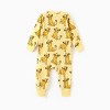 PATPAT Disney Lion King Infant Baby Boy Bamboo Simba Leopard Print Cute Jumpsuit Romper - 2 of 4