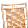 vidaXL Rocking Chair with cushion Bamboo - 4 of 4