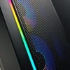 SilverStone Technology FARA 312Z High Airflow Micro-ATX Gaming Chassis with Included ARGB Fans and Light Strips, SST-FA312Z-BG - 3 of 4