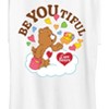 Women's - Care Bears - Be YOU Tiful Painted Hearts Short Sleeve Graphic T-Shirt - 2 of 4