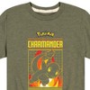Boys' - Pokémon - Charmander Fire Type Retro Gamer Grid Short Sleeve Graphic T-Shirt - 2 of 4
