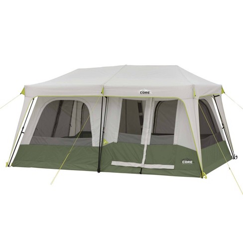  Core 9 Person Lighted Instant Cabin Tent & Footprint
