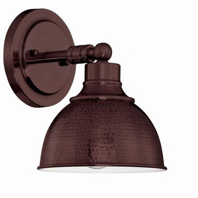 Craftmade Lighting Timarron 1 - Light Wall Light in  Aged Bronze Brushed